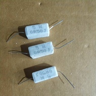 0.5 ohm 5 watt resistor final power Transistor resistor/ 0.5ohm 5w resistor/ 5 watt resistor