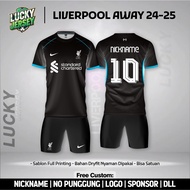 Premium Football Jersey Liv3rrp00L Away 2024 - 2025 Free Custom Name & Back Number