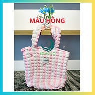 [CHỌN MẪU]-Túi Tote đeo vai chất xốp thiết kế xếp ly có sức chứa lớn phong cách Hàn Quốc