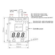SIUKE Counter Module CT 1.1 Controller Kit Circuit Board 0-999 Counting Range 12V