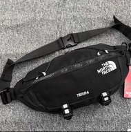 外國預訂 4色選 the north face terra 刺繡logo 拼色防水户外機能 腰包 斜咩袋