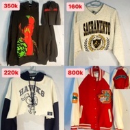 Billie eilish hoodie, hawks hoodie, bershka varsity hoodie