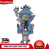 Houglamn Halloween Wall Clock Nightmare Christmas Cuckoo DIY For Studio Decor
