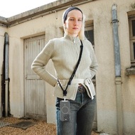 Yoggle Power 充電線手機掛繩 2 in 1 USB-C | 全黑色