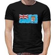 Fiji Flag Men'S T-Shirt - - World - Country - Suva - Islands - Republic