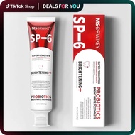 MS-DRWIKEY Super Probiotic Toothpaste Mint Burst – Strengthens Enamel, Brightens Smile & Delivers Lo