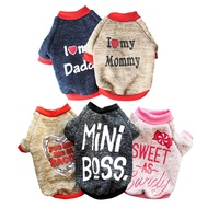 Promotion DY Loving Dog Cat Pet Lovely Fleece Teddy Shih Tzu Poodle Sporty Outfit Vintage Style Pupp
