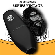 Streetcore 3D carbon Chess Motorcycle Seat Leather Vario Pcx Nmax mio scoopy all Motorcycles 5