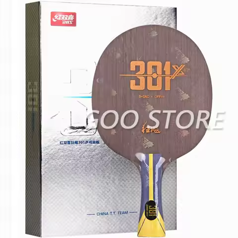 DHS Hurricane 301X Table Tennis Blade OFF++ ALC Racket Original DHS H301X 301-X 301 X Ping Pong Bat 