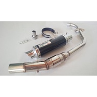 Leovince exhaust + full exhaust manifold ex135