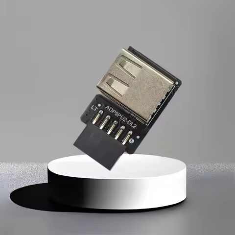USB2.0 9Pin to A Female Double Layer 9Pin To USB 2.0 Adapter for USB Devices Expansion Board Motherb