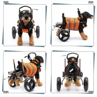 1PH Lightweight Dog Wheelchair, Pet Rehabilitation Cart, Handicap Wheels for Dogs PP2268