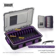 Kingdom Lure Storage Box DIY Design Waterproof Anti Corrosion Impact Resistant Multi-Box Connect for