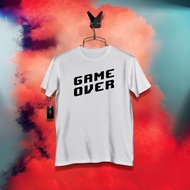 Game Over Retro Font Style T-shirt Unisex Tee
