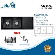 BAK CUCI PIRING | KITCHEN SINK | VALPRA VHE-12050 BK !!