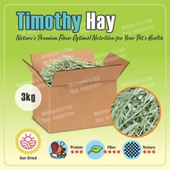Dust Free Premium filtered imported hay Timothy/ Alfalfa / Orchard Hay 3kg in Box small animal