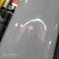 เคฟล่า 6D สีบรอนซ์ และ 6Dสีขาว เคฟล่าเงา เคฟล่าลายใหม่ ขนาดใหญ่ สำหรับ ฝากระโปรง หลังคา