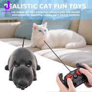 【Huang Li Electronics】Rat Mouse Cat Toy Realistic RC Remote Control Fake Animal Toy for Dogs for Cat