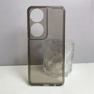 適用榮耀暢玩50Plus手機殼新款透黑保護套全包直邊防摔軟CLKAN00矽膠軟套永不發黃復古全包邊扛耐用相框凹凸感-凹糟 直邊 透黑 軟套 暢玩50Plus