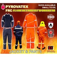 FRC FIRE JACKET PANTS/FIRE RESISTANCE JACK & TROUSERS / FLAME RETARDANT SAFETY WORKWEAR JACKET & PAN