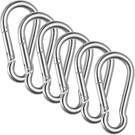 U/D 316Marine Grade Stainless Carabiner Clip 3 Inch Heavy Duty Stainless Steel Spring Snap Hook Cara