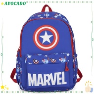 AVOCAYY School Bag, Super Heroes  Cartoon Backpacks,  Spiderman Large Capacity Nylon Travel Bag Student