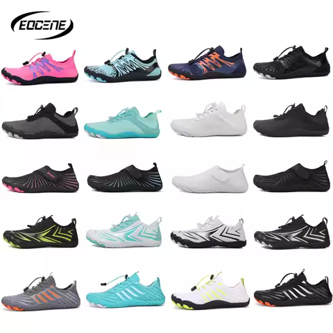 EOCENE Quick-Dry Water Shoes with Drain Holes - Lightweight, Breathable for Beach, Hiking, Aqua Sock