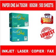 PAPER ONE A4 70GSM/80GSM (500 PCS)