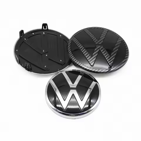 Front Grille Rear Trunk Emblem Badge Replacement For Volks Touareg Magotan Tiguan Passat Polo Golf N
