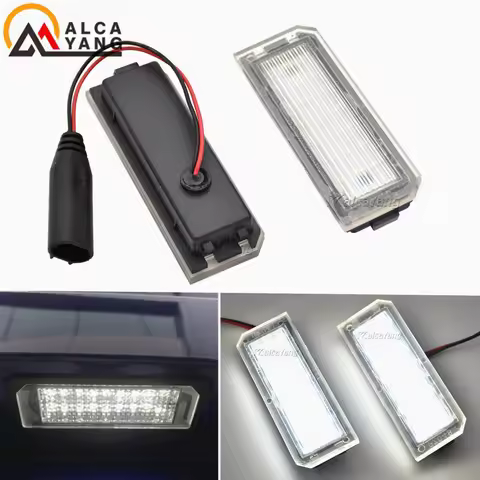License Plate Lights For Land Rover Range Rover L405 Sport L494 Lamps White Led CANBUS No Error Led 