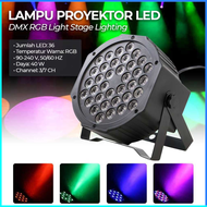 PENGIRIMAN JAKARTA Alien Lampu Sorot LED Spotlight Stage Party DMX Port 18W 220V - AL36 / Lampu soro