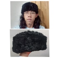 Fur Hat Black Winter Hat