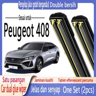 Peugeot 408 Dedicated Wiper Peugeot 408 (2012-2017) Double Rubber Strip Wiper Cartilage Wiper Front 