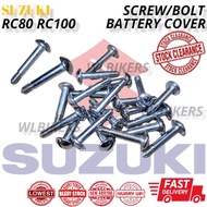 SUZUKI RC RC80 RC100 SCREW BOLT BATTERY COVER SIDE COVER -CLEARSTOCK-