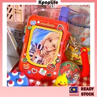 Maitietie Cute Mini Handphone Card Holder for Idol Cards Idol Card Protective Holder Fashion Card Ho