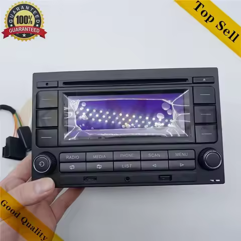 OE Quality New 31G035185 Car Radio RCN210 CD Player USB MP3 AUX Bluetooth 31G 035 185 for Golf 4 MK4