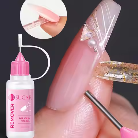 15ML Nail Glue Remover for Press on Acetone Free Nail Polish Remover Multi-Functional Remover for Na