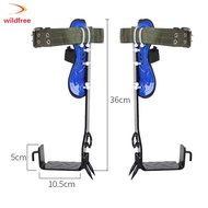Tree Pole Climbing Spike Set Claw Climbing Tree Spikes with Adjustable Safety Belt Straps