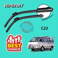 Nissan Vanette C22 Silicone Wiper Blade Windscreen Viper Pengelap Kereta