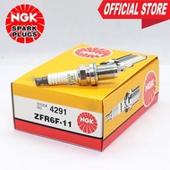 {YD อุปกรณ์เสริมรถยนต์} NGK หัวเทียนมาตรฐาน ZFR6F-11สำหรับฮอนด้าแอคคอร์ด1996-1999ชุด4ชิ้น ฟิวส์และอุ