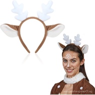 Reindeer Antlers Headband, Animal Ears Realistic Deer Antlers Headband Cosplay ReindeerCostume for C