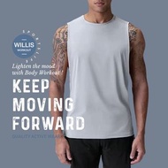 冰絲小針孔透氣排汗Ultra Dri 💦歐美男瑜伽運動健身背心T shirt上衣Man yoga workout running  lightweight shirt gym sports vest 