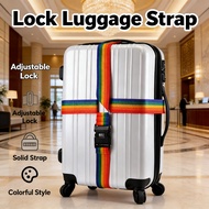 Adjustable Luggage Belt Strap Lugagge With Lock Password Strap Travel Luggage Strap