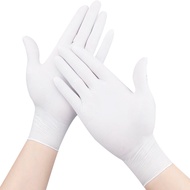 9 inch 50 PCS/bag Disposable Nitrile gloves Powder Free Household Cleaning Gloves for Kitchen Gardening Beauty Nail Gloves