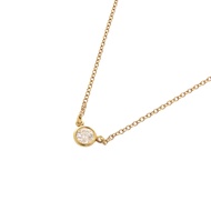 品相極佳的 Tiffany & Co. By the Yard K18YG 750YG 鑽石黃金項鍊 0057 [二手] TIFFANY&Co.