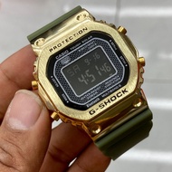 SPECIAL PROMOTION_CASIO_G_SHOCK_RUBBER STRAP STAINLESS STEEL DIAL SINGLE TIME WATCH FOR MENS