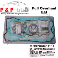FULL Overhaul Gasket Set Engine - Mitsubishi 1.6 4G92 DOHC MIVEC - Premium
