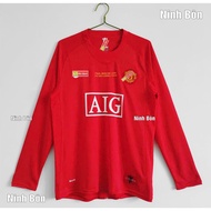 Manchester United Club Home Retro Football Shirt 2008 - Imported from Thailand