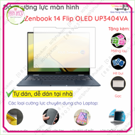 Dán màn hình cường lực Asus Zenbook 14 Flip OLED UP3404VA nano dẻo siêu mỏng trong suốt nhámbảo vệ m