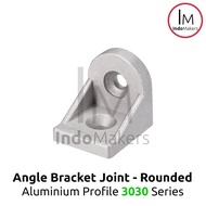 SIKU 3030 Rounded Corner Bracket 90 Degree Angle Gusset Aluminum Angle